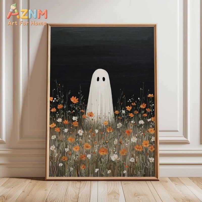 Ghost in Orange Wildflower Mea - đánh giá và giá Home Decor Orange