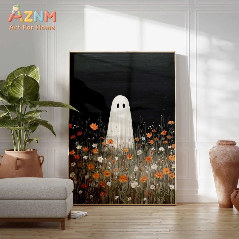 Ghost in Orange Wildflower Mea - đánh giá và giá Home Decor Orange