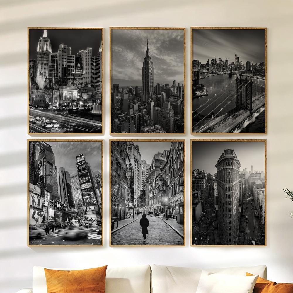 New York Bridge City Blackand  - đánh giá và giá Home Decor New York
