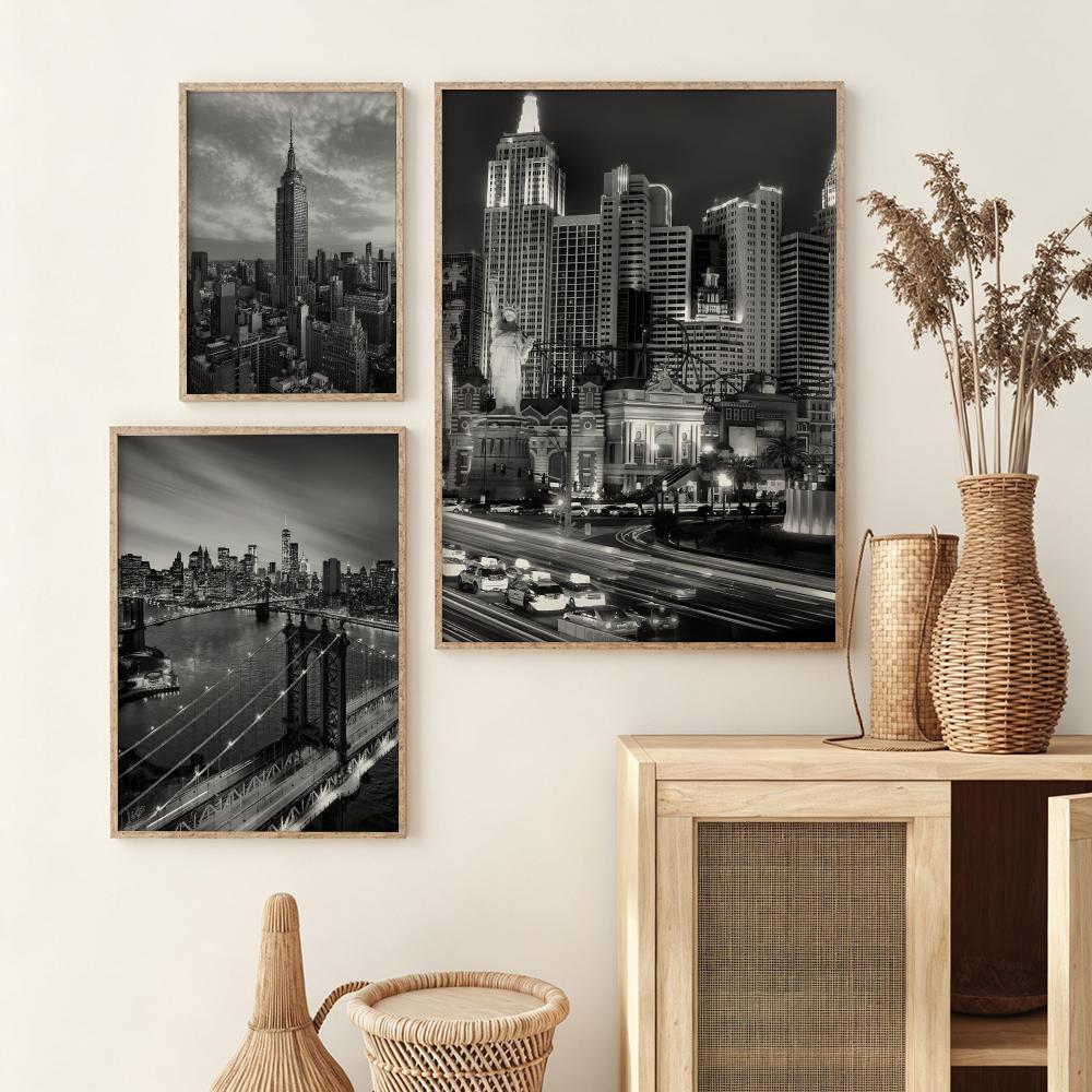 New York Bridge City Blackand  - đánh giá và giá Home Decor New York