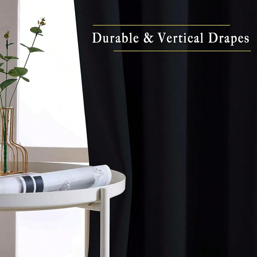 2pcs Blackout Thermal Curtains - đánh giá và giá Home Decor Curtain
