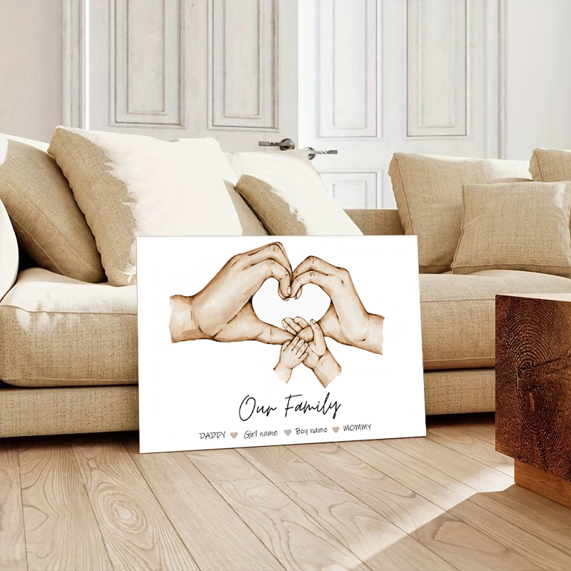 Personalized Custom Family Han - đánh giá và giá Home Decor Foto
