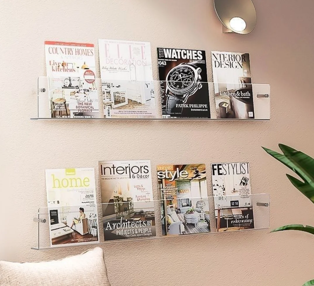 Acrylic Newspapers Book Magazi - đánh giá và giá Home Decor Brochure