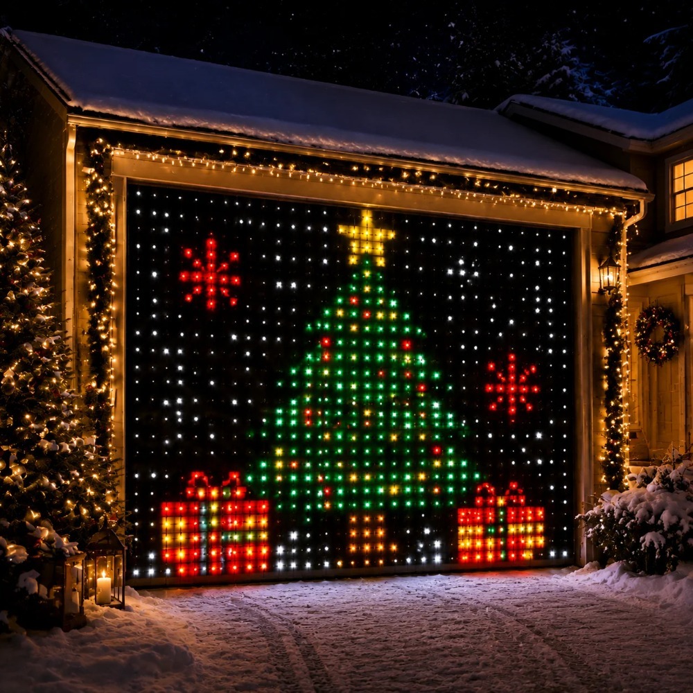 LED Pixel Curtain Lights Bluet - đánh giá và giá Home Decor Curtain