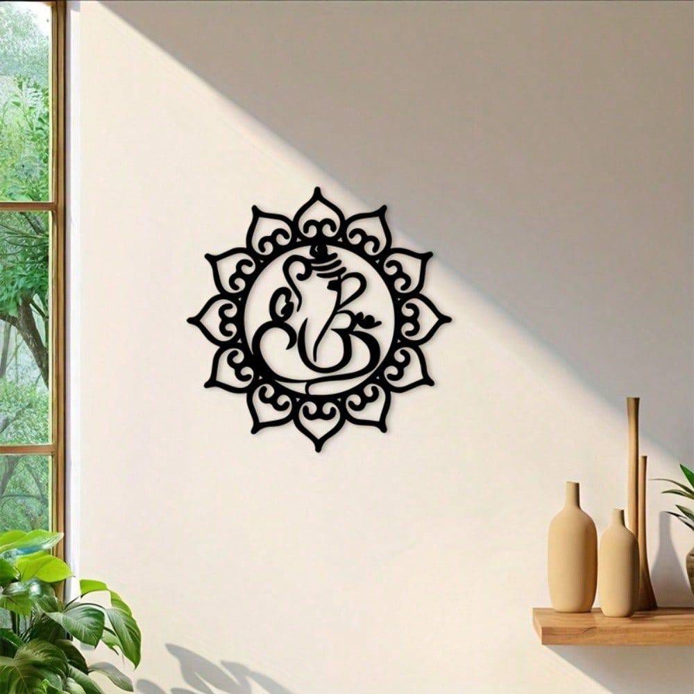 CIFBUY Metal Wall Art Black Wr - đánh giá và giá Home Decor Yoga