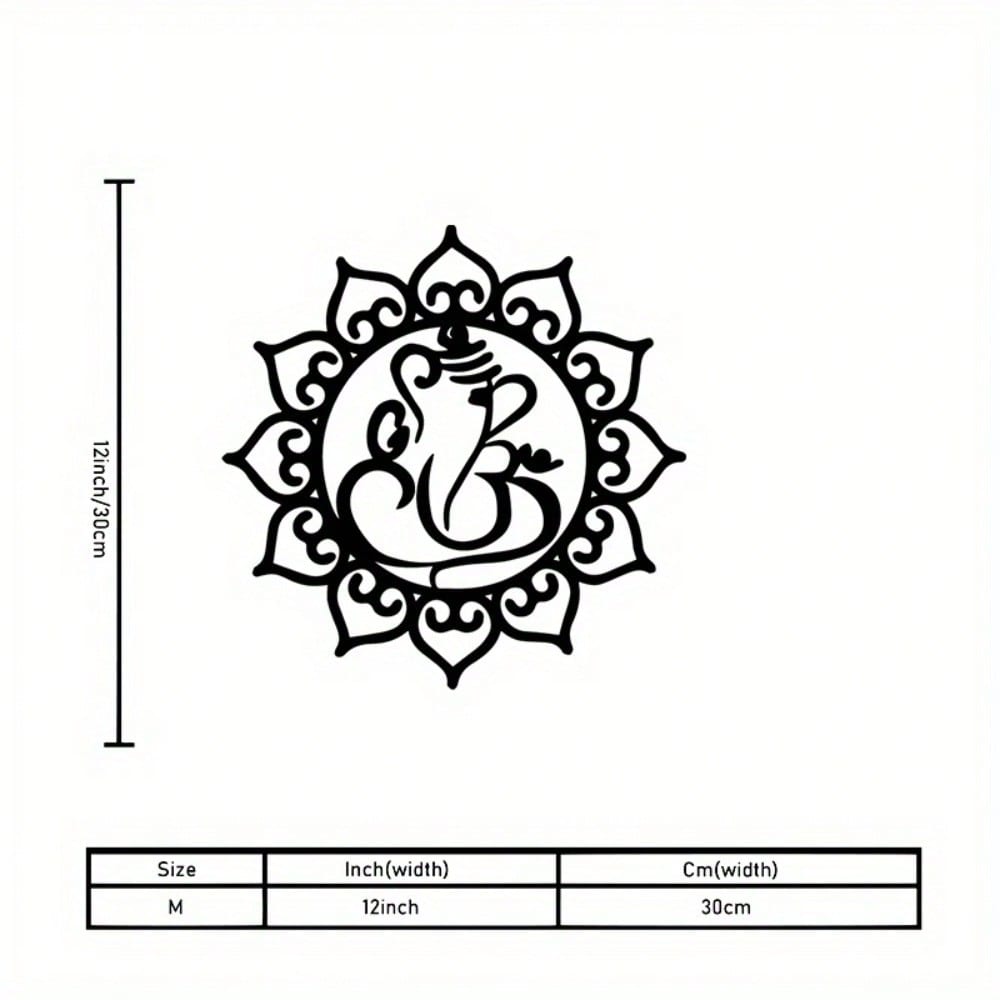 CIFBUY Metal Wall Art Black Wr - đánh giá và giá Home Decor Yoga