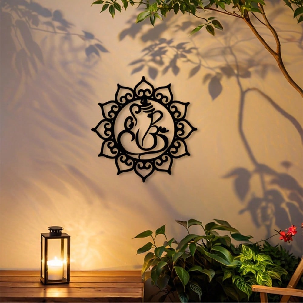 CIFBUY Metal Wall Art Black Wr - đánh giá và giá Home Decor Yoga