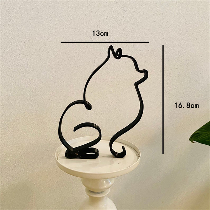 Dog Art Sculpture Metal Dog Ab - đánh giá và giá Home Decor Y2K