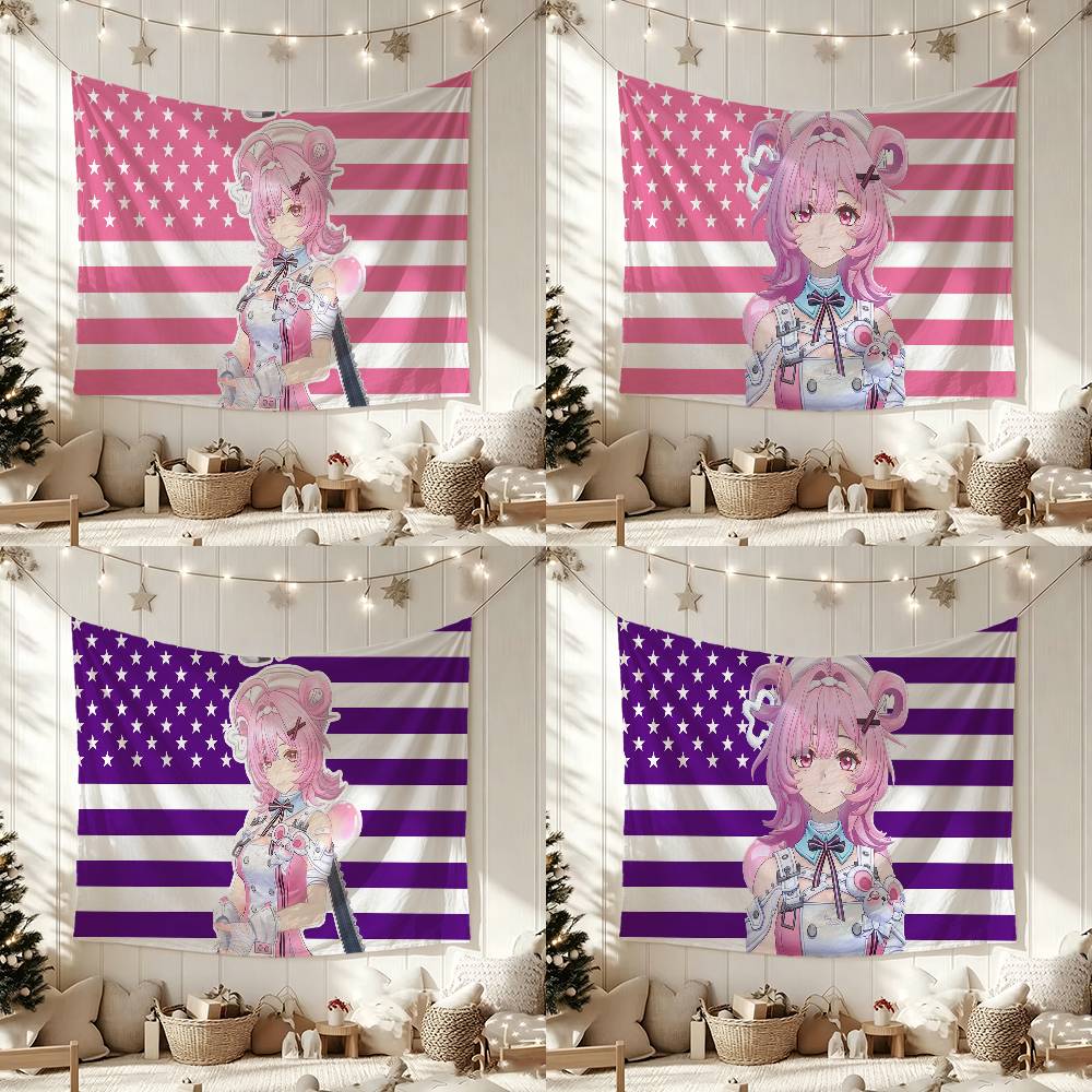 C-Chiz NTE Flags Wall Hanging  - đánh giá và giá Home Decor Nte