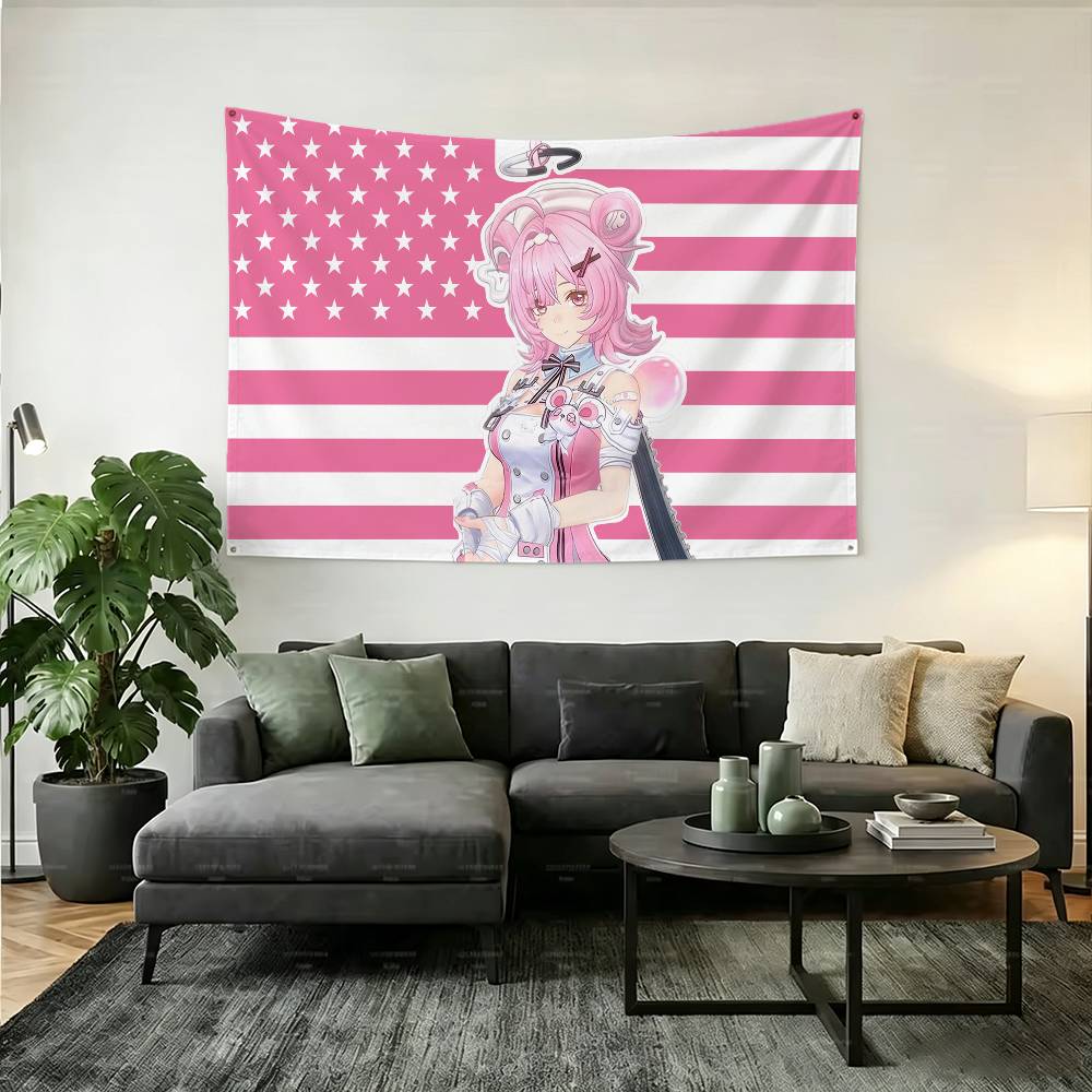 C-Chiz NTE Flags Wall Hanging  - đánh giá và giá Home Decor Nte
