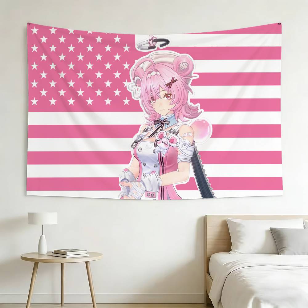 C-Chiz NTE Flags Wall Hanging  - đánh giá và giá Home Decor Nte