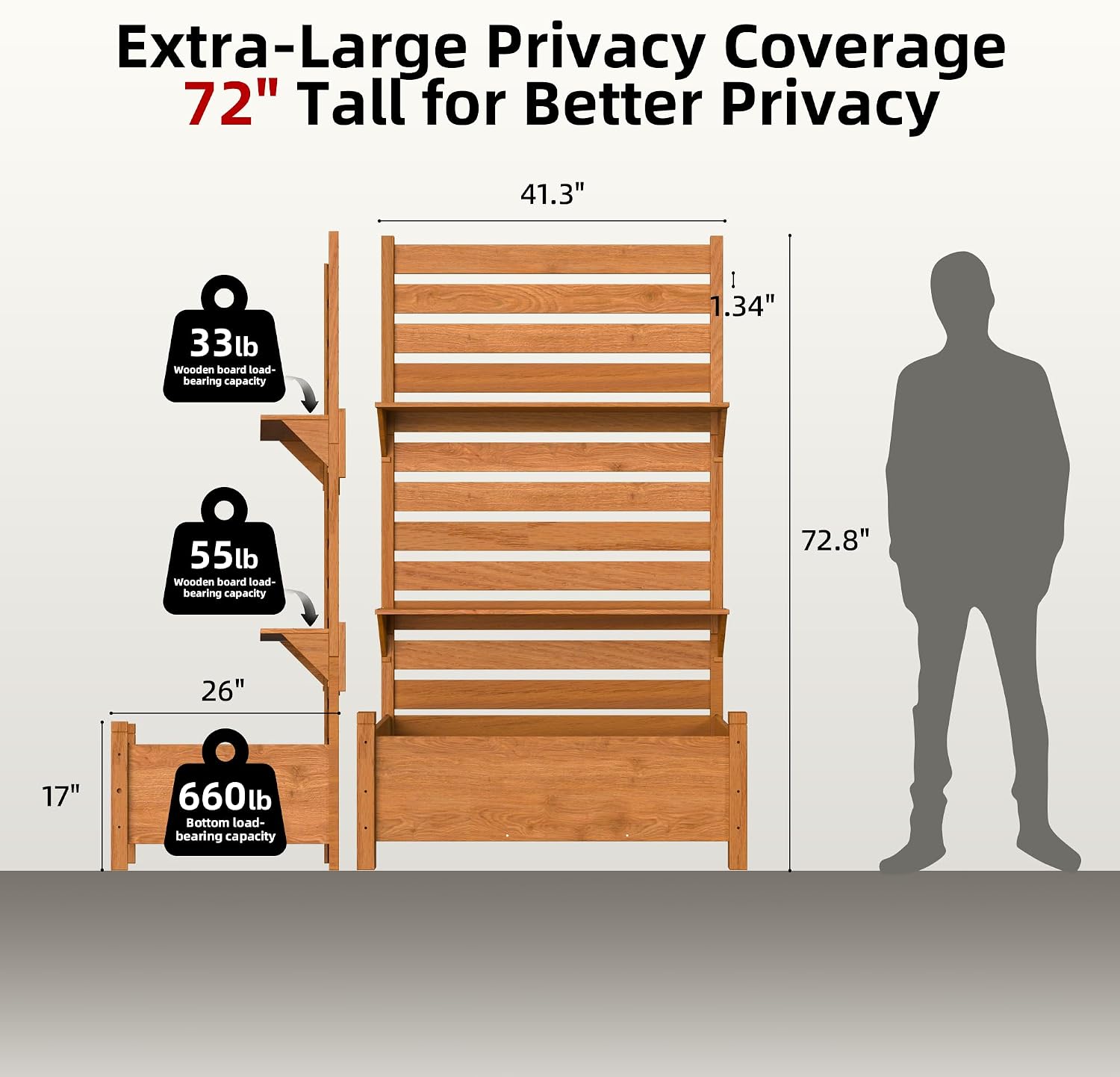 Outdoor Privacy Screen with Pl - đánh giá và giá H&M Home Decor