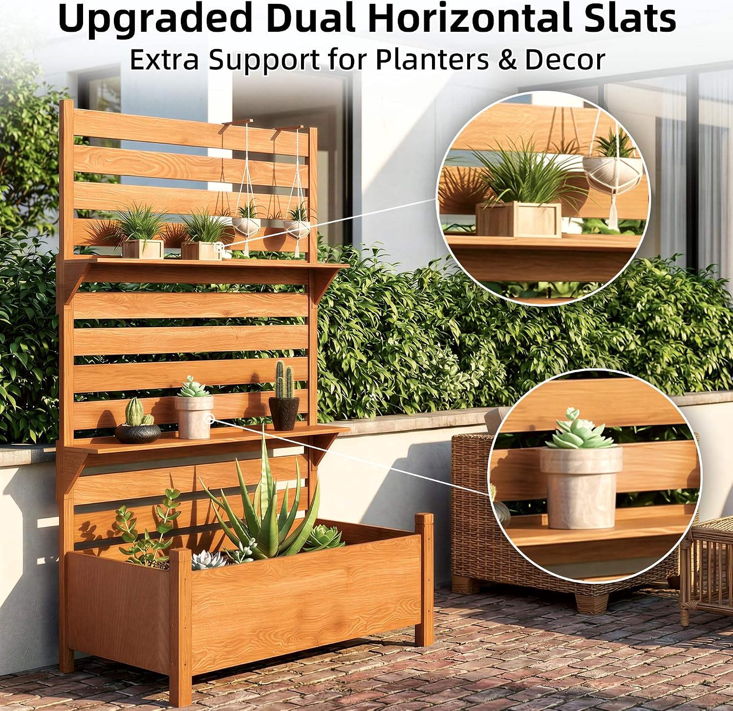 Outdoor Privacy Screen with Pl - đánh giá và giá H&M Home Decor
