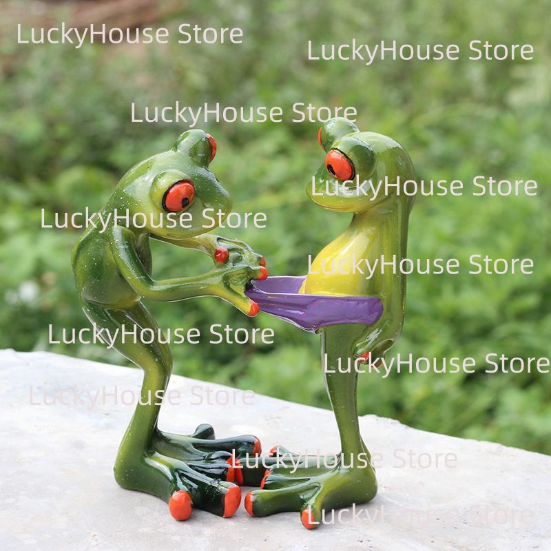 Yoga Frog Resin Figurine Ornam - đánh giá và giá Home Decor Yoga