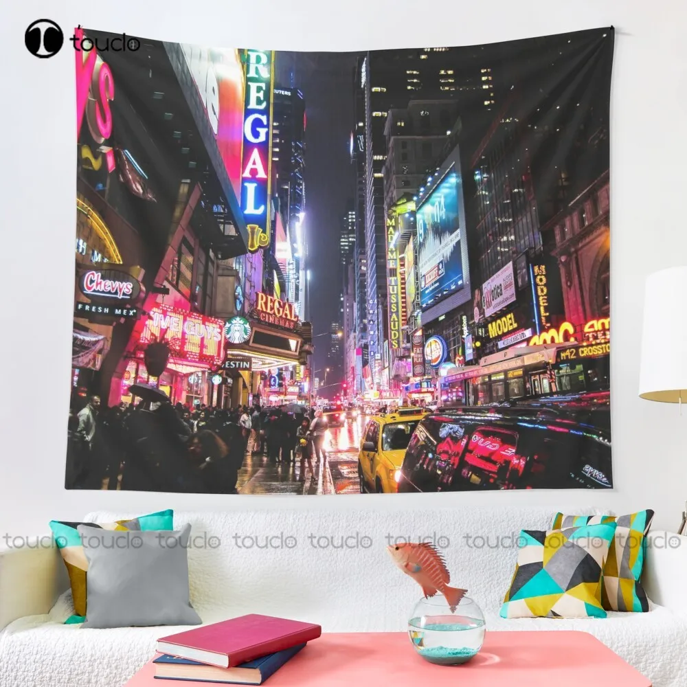 New York City Night Tapestry T - đánh giá và giá Home Decor New York