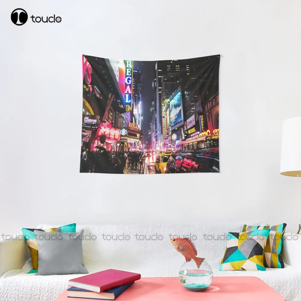 New York City Night Tapestry T - đánh giá và giá Home Decor New York