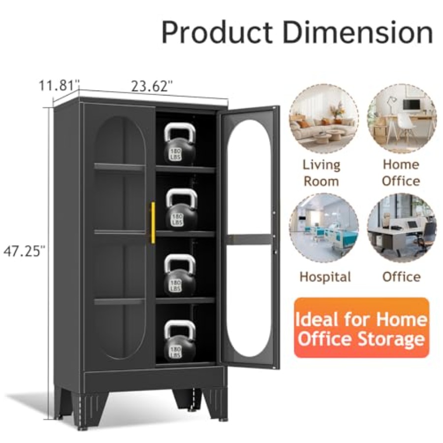 47 H Locking Display Cabinet f - đánh giá và giá H&M Home Decor