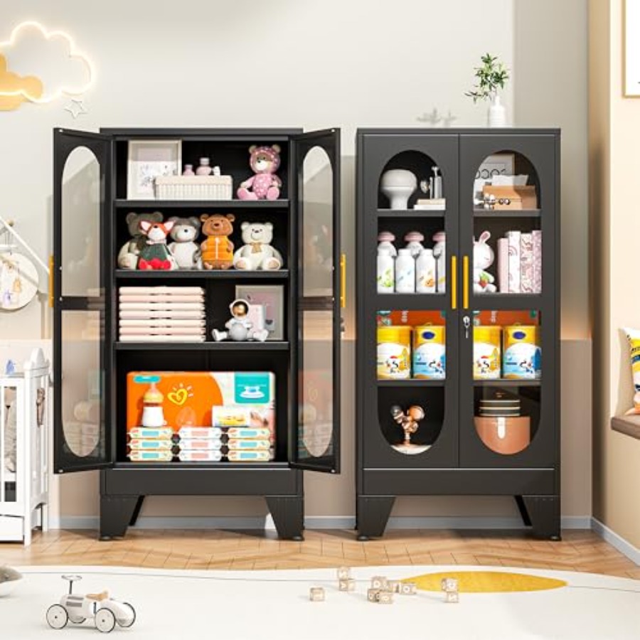 47 H Locking Display Cabinet f - đánh giá và giá H&M Home Decor