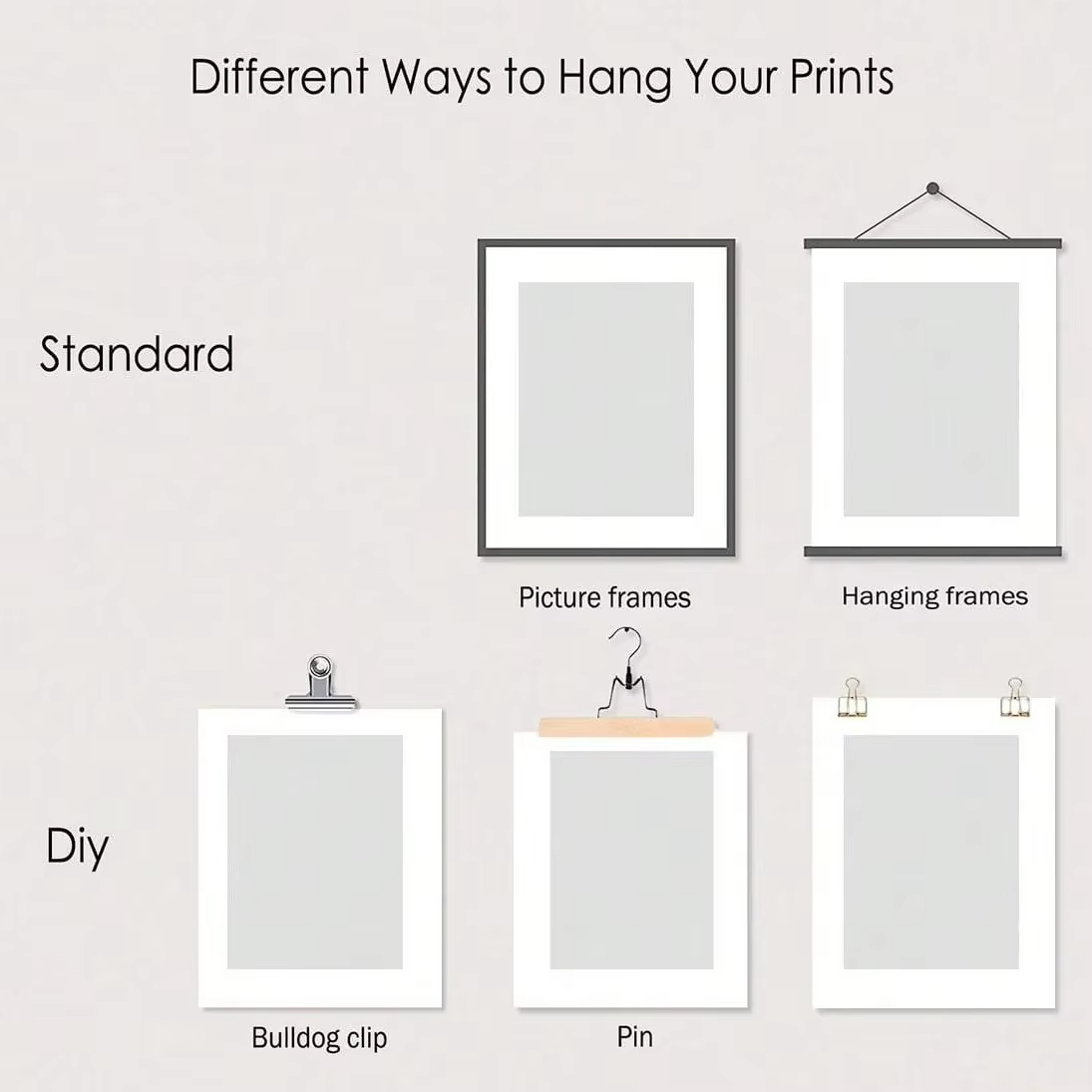 6pcs/set Custom Canvas Printin - đánh giá và giá Home Decor Foto