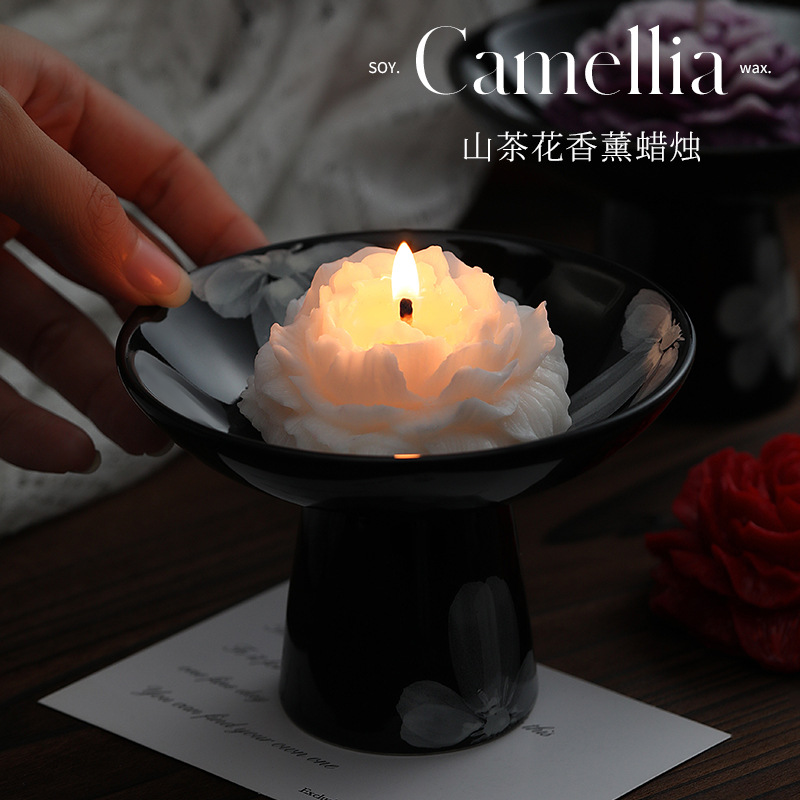 Camellia scented candles simpl - đánh giá và giá Home Decor Yoga