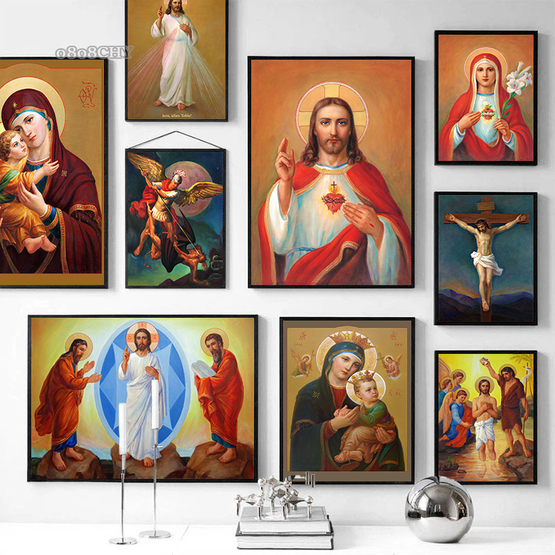 Catholic Art Holy Mother of Go - đánh giá và giá Home Decor Jesus