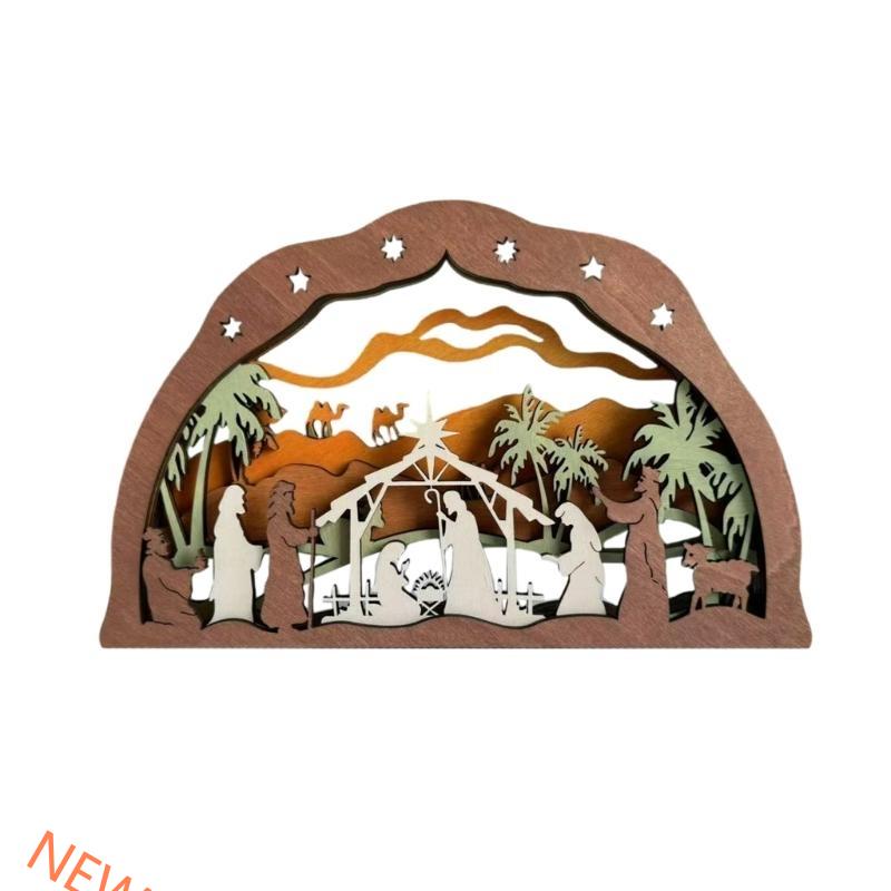 Sáng tạo gỗ Jesus Trang trí tr - đánh giá và giá Home Decor Jesus