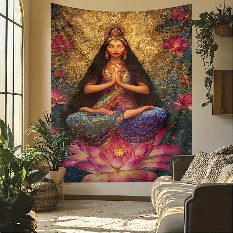 Bohemian Goddess Meditation Ta - đánh giá và giá Home Decor Yoga