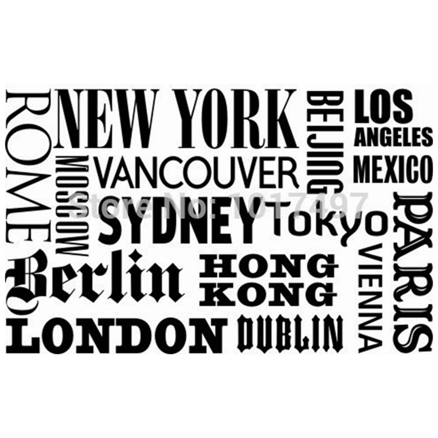 New York London Paris Trích Dẫ - đánh giá và giá Home Decor New York