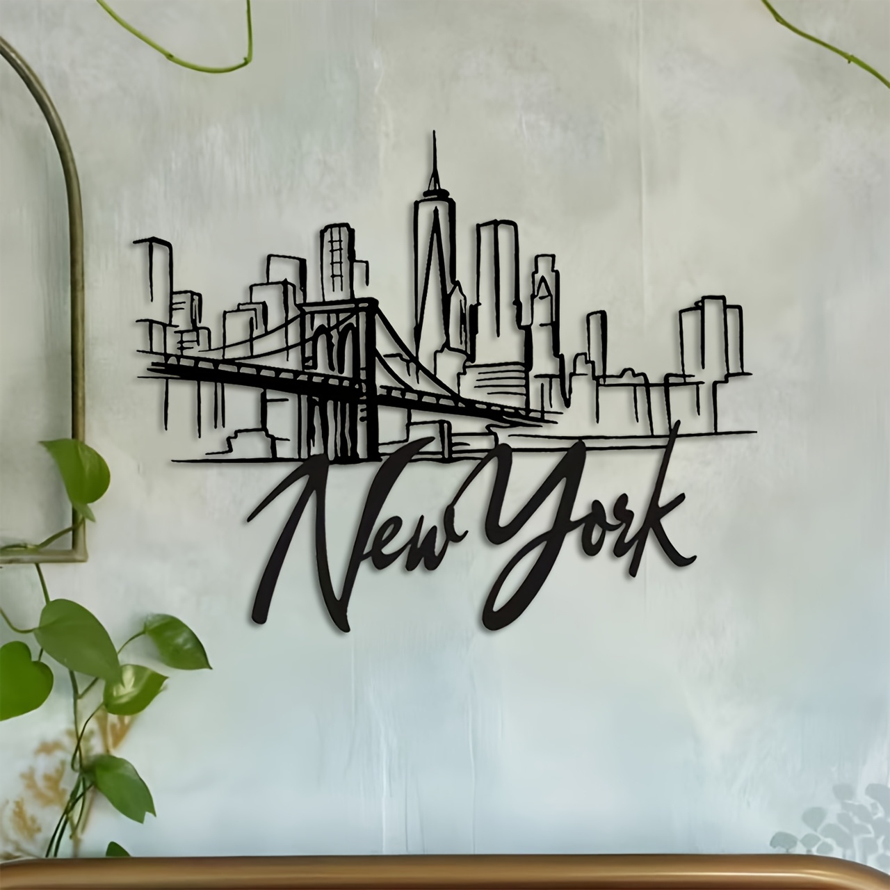 CIFBUY Metal Wall Art New York - đánh giá và giá Home Decor New York