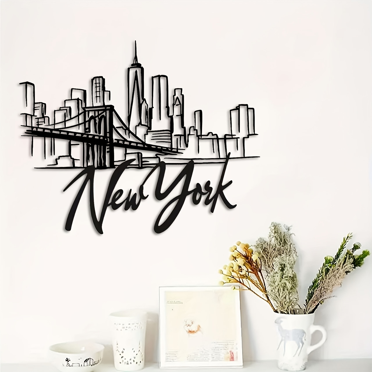 CIFBUY Metal Wall Art New York - đánh giá và giá Home Decor New York
