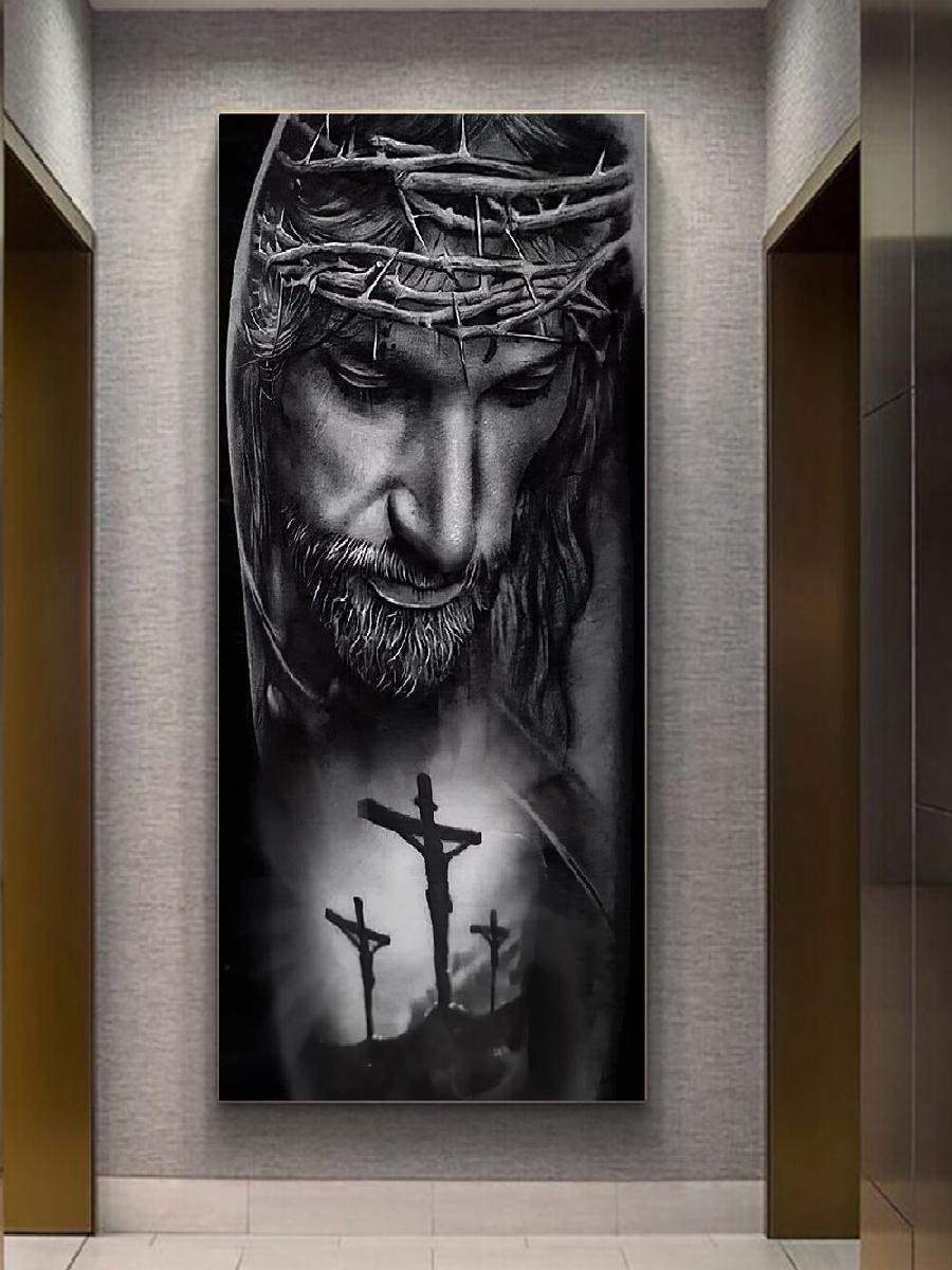 Crown of Thorns Jesus Canvas W - đánh giá và giá Home Decor Jesus