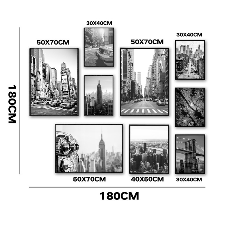 New York City Canvas Painting  - đánh giá và giá Home Decor New York