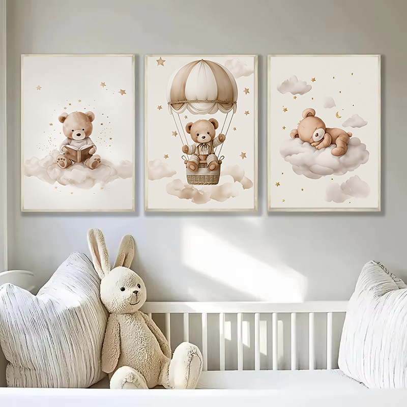 3pcs/set Bohemian Teddy Bear A - đánh giá và giá Home Decor Foto